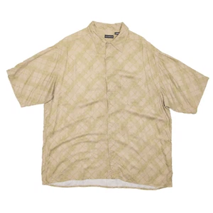 GEORGE Shirt Beige Short Sleeve Mens XL - Picture 1 of 6
