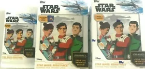 Topps Star Wars Resistance 2019 caja blaster, caja colgante y paquete de 6 tarjetas combo - Imagen 1 de 1