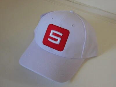 Sheetz snap back hat gas station S emblem white and red nice - Image 1 of 4