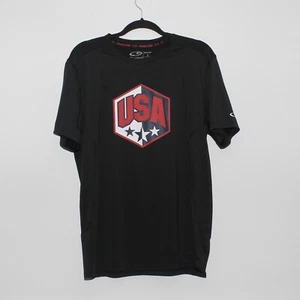 Champion Duo Dry Black USA Graphic T-Shirt Herren Gr. L - Sport/Activewear - Bild 1 von 8