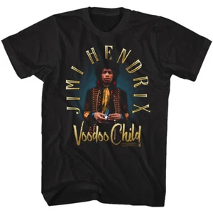 Jimi Hendrix Voodoo Child Men's T Shirt Rock Music Merch - Picture 1 of 3