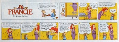 Francie by Sherrie Shepherd - lot of 49 color Sunday comic pages from 1993 - image 1 of 3