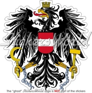 ÖSTERREICH Wappen 95mm Auto Aufkleber Sticker Vinyl - Bild 1 von 1