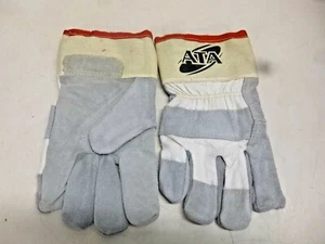 New. ATA Leather Gloves, L, Cowhide, 5 PR, 1702L - Picture 1 of 2