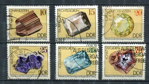 Deutschland - DDR : Mineralien Satz von 1974 - gebraucht / CTO - Bild 1 von 1