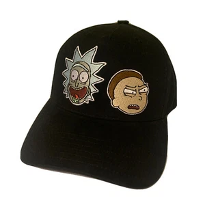 Rick and Morty Mütze Snapback schwarz bestickt Kappe Original Erwachsene Schwimmen - Bild 1 von 9