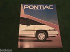 1990 PONTIAC ALL MODELS 12 PAGE SALES BROCHURE MINT FIREBIRD GRAND AM (BOX 599)