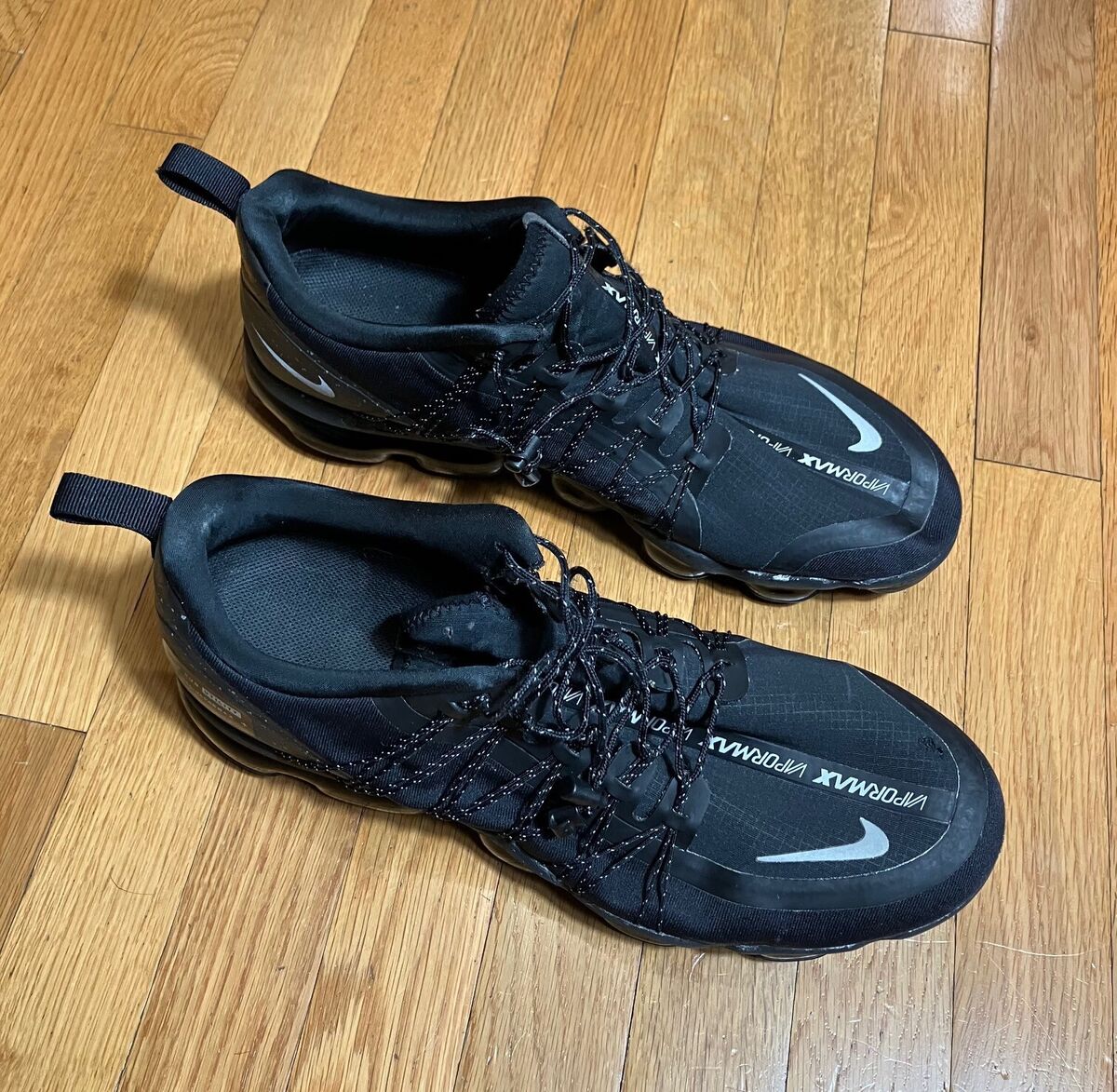 Nike Air VaporMax Run Utility Black for Sale | Authenticity Nike Air VaporMax Run Utility Black for Sale | Authenticity