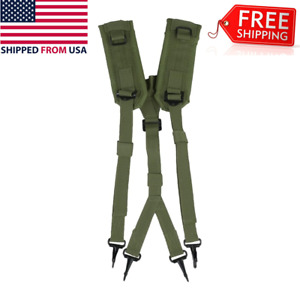 LC2 Style Shoulder Suspenders Harness Military Army Tactical Load Bearing Pistol