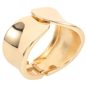 Breite, klobige Manschettenarmbänder für Frauen, klobige Armreifen, - Bild 1 von 12