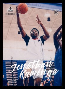 2021-22 Panini Chronicles Draft Picks #80 Jonathan Kuminga/Luminance