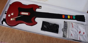 PlayStation 2 (PS2) Guitar Hero 2 Red Octane, kabelgebundene Gitarre, Gibson Gurt, OVP - Bild 1 von 24