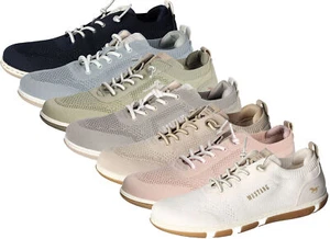 Zapatillas de mujer Mustang con cordones de moda deportivas 1488-303 - Imagen 1 de 8