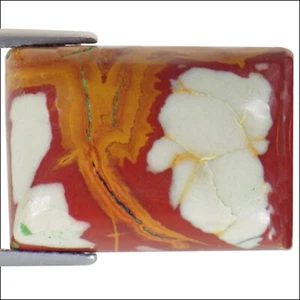 Piedra preciosa de jaspe natural noreena de 23,85 quilates corte rectangular multicolor - Imagen 1 de 2