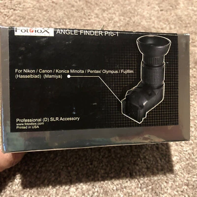 Fotodiox Angle Finder Pro-1 SLR Nikon Konica Fuji Olympus Pentax Cámaras Foto 1 de 4