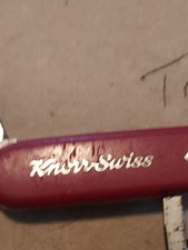 Victorinox Switzerland Stainless Rostfrei Crossbow Officier Suisse Red 6 Tool