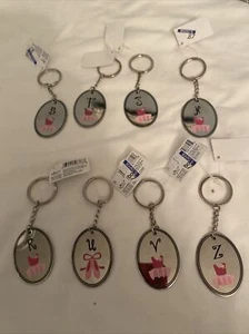 Ballet Dress Metal Keychain By Russ W/ Tag - Dance Pink Cute Gift - Picture 1 of 10