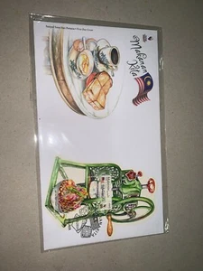 Malaysia 2019 fdc our food 3v+ ms miniature sheet first day cover - Picture 1 of 4