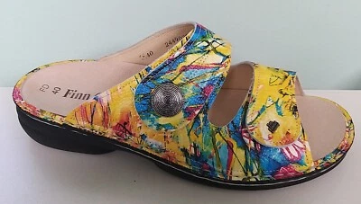 Finn Comfort Sansibar multi Art bunt incl. Baumwollbeutel Wechselfußbett