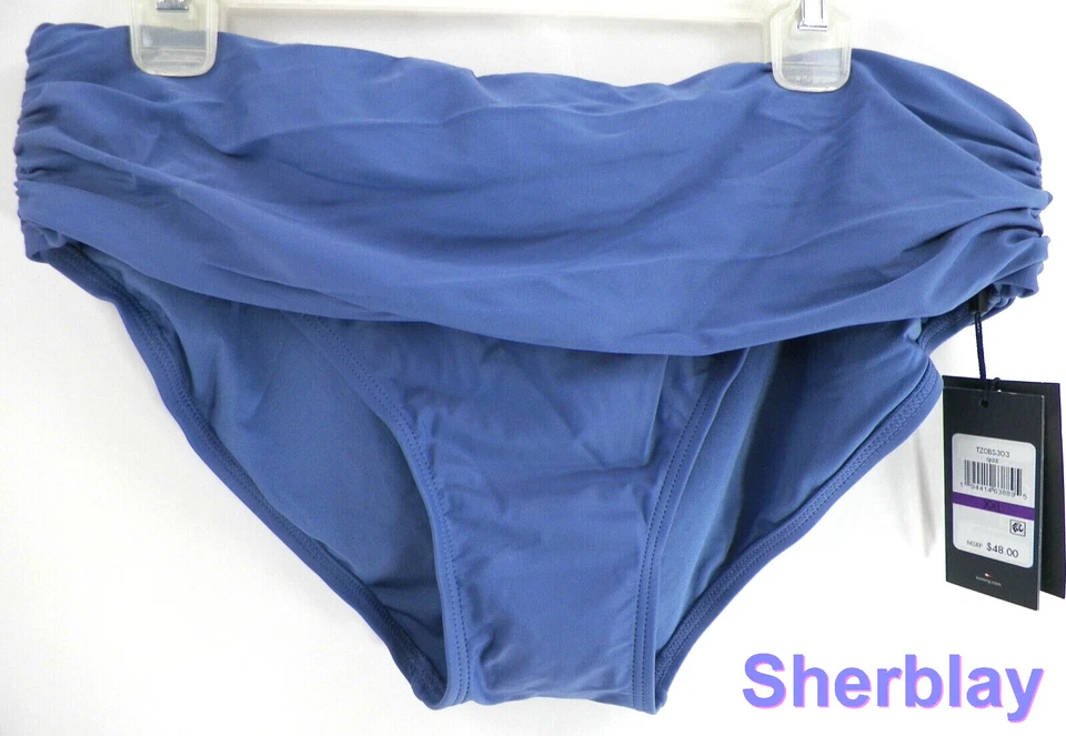 Tommy Hilfiger Women's Standard Smocked Bikini Bottom  - Image 1 of 1