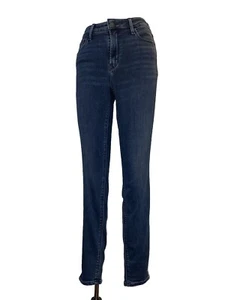 OLD NAVY sculpting high rise rockstar ASTRID blue jeans stretch 2 26/28 ankle - Picture 1 of 6