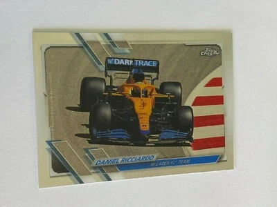 2021 Topps Chrome Formula 1 Daniel Ricciardo #100 - Image 1 of 2