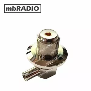 SO239 "QUALITY" ANTENNA MOUNT BASE SUIT RG58 - BRASS centre - Picture 1 of 3