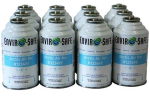 R1234yf, 1234yf, AIR BOOSTER, Arctic Air Refrigerant Support, 12 cans - Picture 1 of 1