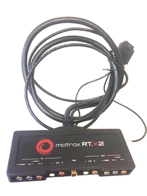 Matrox RT.X2 Breakout Box for Realtime HD Video Editing NEW. - Image 1 of 4
