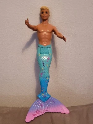 Mattel Barbie Dreamtopia Sirena Merman Ken Muñeca Ken Barbie Muñeca 2018 Usada Foto 1 de 3