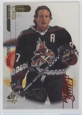 1998-99 SP Authentic Power Shift /500 Jeremy Roenick #65 HOF - Image 1 of 2
