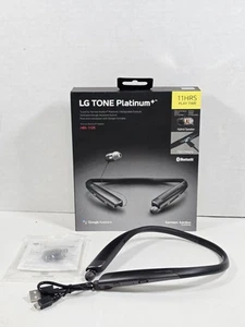 LG Tone Platinum+ Plus - Casque tour de cou - NOIR - HBS-1125 - Lire description - Photo 1 sur 9
