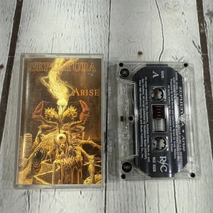 SEPULTURA Arise Cassette Tape 1991 Roadrunner Records (RR 9328-4) Thrash Metal - Picture 1 of 6