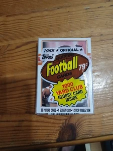 NFL FOOTBALL 1989 TOPPS JUMBO CELLO PACK 29 CARDS SEALED - Picture 1 of 2