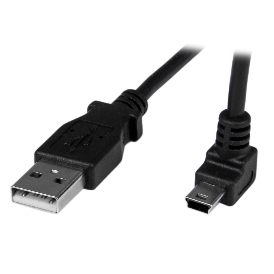 StarTech.com Cable de 1m Mini USB - A a Mini B Acodado en Ángulo hacia Arriba -  - Imagen 1 de 4