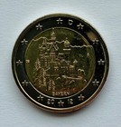 GERMANY - 2 € commemorative coin 2012 Bayern Neuschwanstein Castle A D F G J UNC