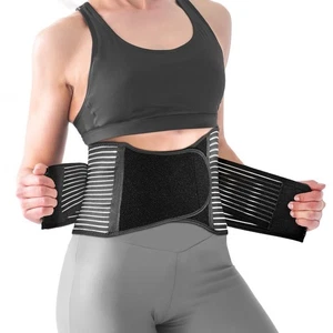 Back Brace for Men and Women, Adjustable Lumbar Support Belt for Lower Back P... - Picture 1 of 5