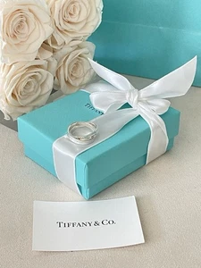 Tiffany 1837 Interlocking Circles Ring in Sterling Silver size 5.5 NEW $575 - Picture 1 of 12