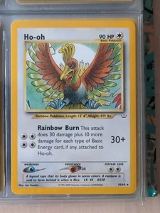 Ho-Oh 18/64 Neo Revelation englisch Pokémon Sammelkarte Near Mint - Bild 1 von 3