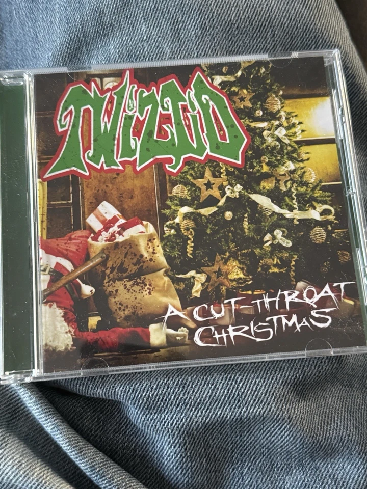 Twiztid A Cut Throat Christmas CD RARE ICP Juggalo Psychopathic Records MNE - Image 1 of 4