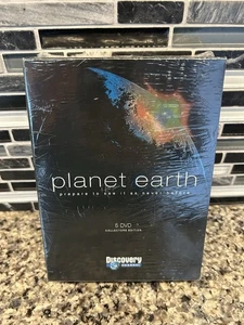 Planet Earth 5-DVD Collectors Edition Boxed Set Discovery Channel DVD New Sealed - Imagen 1 de 2