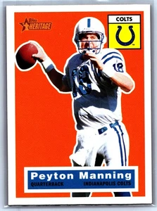2001 Topps Heritage - Peyton Manning #25 - Picture 1 of 2