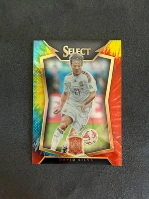 2015-16 Panini Select - David Silva #74 Tie-Dye Prizm /30 - Image 1 of 2