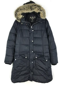 Womens Barbour Buoy Quilt Fibre Down Hooded Jacket Coat Parka UK 14 US 10 EUR 40 - Picture 1 of 20