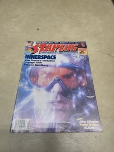 Starlog Magazine August 1987 #121 Innerspace Cover Science Fiction Fantasy - Picture 1 of 3