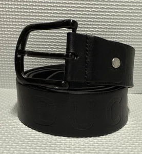 Ducati Men’s Leather Black Belt 38”-39” (6793) - Picture 1 of 14