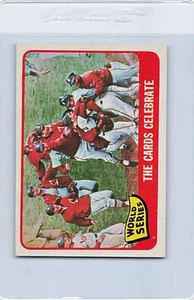 1965 Topps #139 WS The Cards Celebrate NM *7717 - Picture 1 of 2