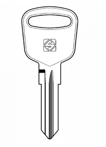 Classic Car key - FORD, ASTON MARTIN (Silca FO10) - Uncut Key Blank - Picture 1 of 1