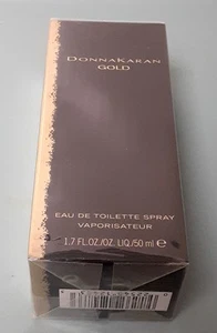DONNA KARAN GOLD Eau De Parfum Spray 1.7 Fl oz / 50ML New Sealed Box - Picture 1 of 2