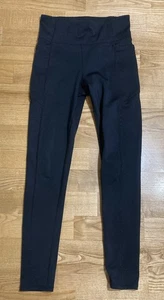 Leggings deportivos negros Gap para niñas talla 12 usados en excelente estado - Imagen 1 de 3